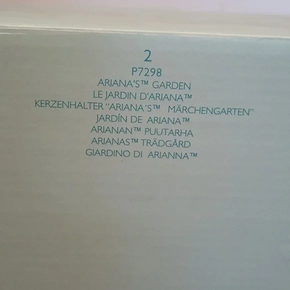 PartyLite P7298 Ariana's Garden Fairy Statue Tea Light Candle Holder Figurine - Picture 9 of 9